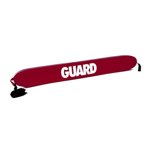 Kemp Usa 50 in. Red Rescue Tube with Guard Logo In White - KE316114