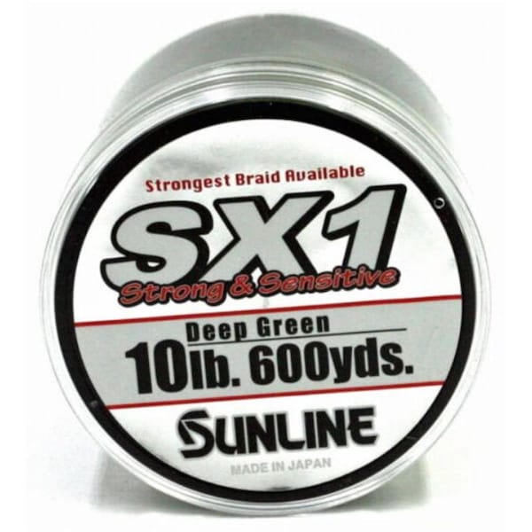 Sunline 16 lbs x 250 Yard SX1 Deep Green Polyethylene Fishing Line - 63041744