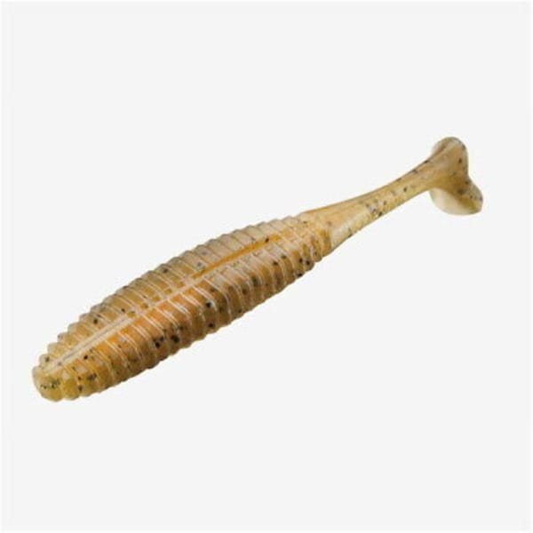 13 Fishing 4.5 in. Pleasur Shad Swimbaits Mustard Water Fishing Lure - SR4.5-9