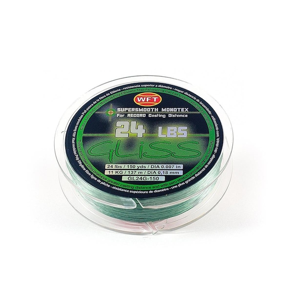 Ardent 150 yard Gliss Green Fishing Line, 24 lbs - GL24G-150