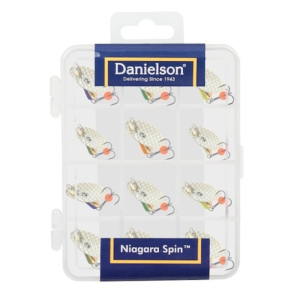 Danielson Niagara Spin Spinner Kit, Brass, Gold Bait - NSGKIT1632