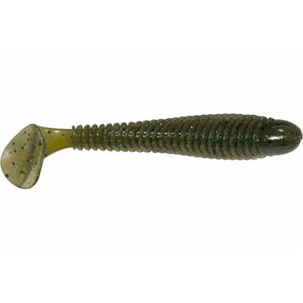 Bromas 3.8 in. Green & Pumpkin Blue Fishing Lure, 7PK - BR2966858