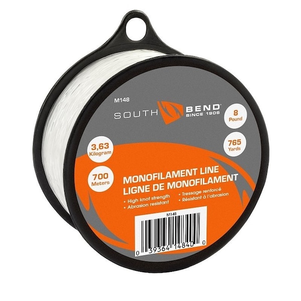 South Bend Clutch LINE MONOFILAMENT 8LB 765YD - M148