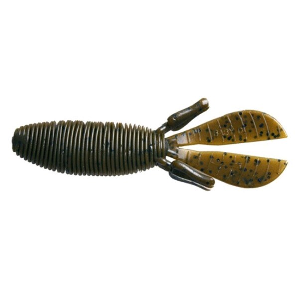 Missile Baits 3.65 in. Baby D Bomb, Green Pumpkin, 7PK - MBBD365-GP