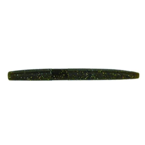 Yamamoto 4 in. Senko Black Fishing Lure with Large Blue Flake, 10PK - YAM-9S-10-021