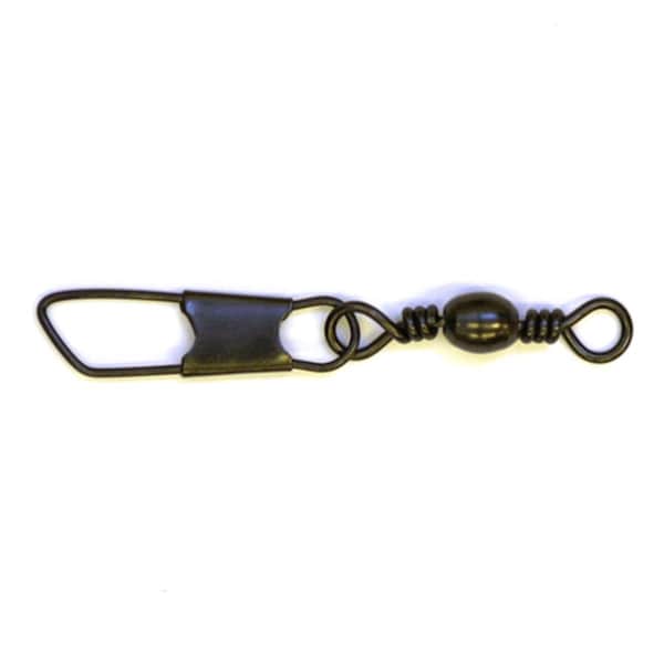 Olympian Athlete Snap Swivel, Black - Size 7, 6PK - OL3771806