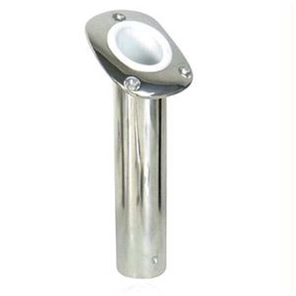 Newalthlete Bluewater 30 Deg. Stamped S.S. Flush Mount Rod Holder - - NE2935918