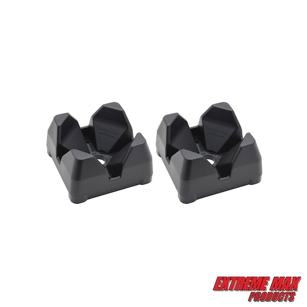 Extreme Max Extreme Max 3005.5011 Downrigger Weight Holder - 2-Pack, Black - 3005.5011