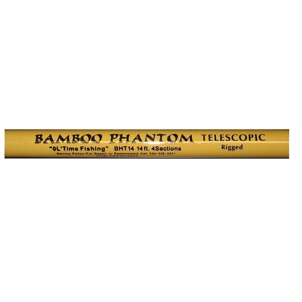 Festividad 12 ft. Bamboo Phantom Telescopic Fishing Pole - FE3511034