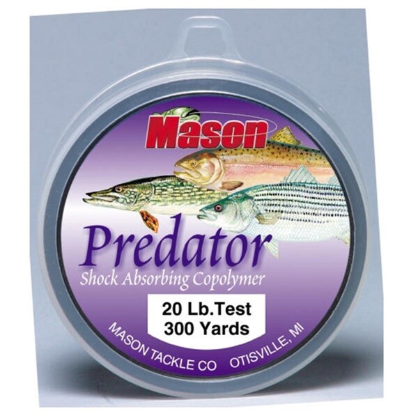Mason Tackle Predator Shock Absorbing Co-Polymer - 50 lb. - PL-300-50
