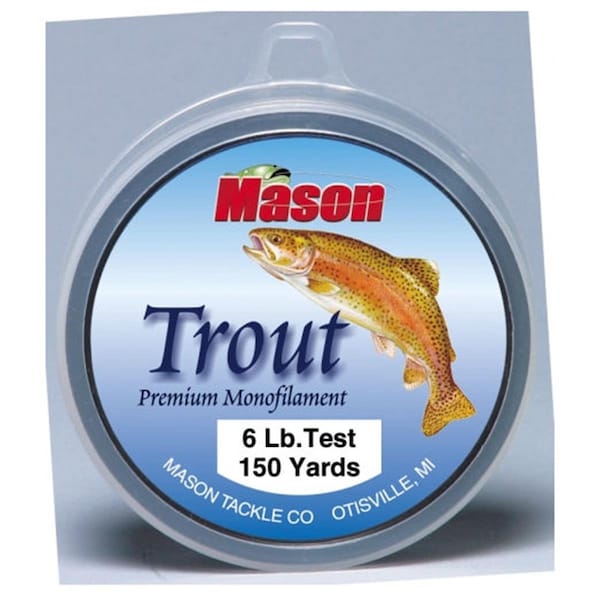 Mason Tackle Trout Premium Monofilament - 8 lb. - TL-150-8