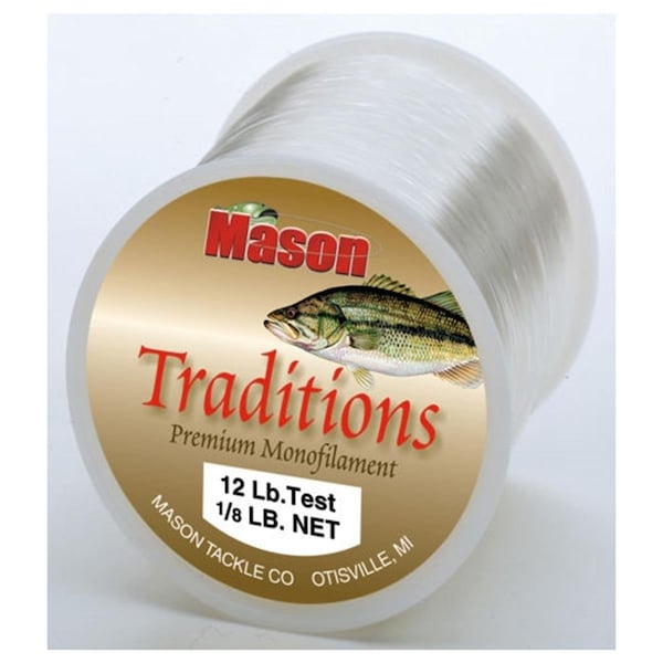 Mason Tackle Traditions Premium Monofilament - 20 lb. - TRA-8-20