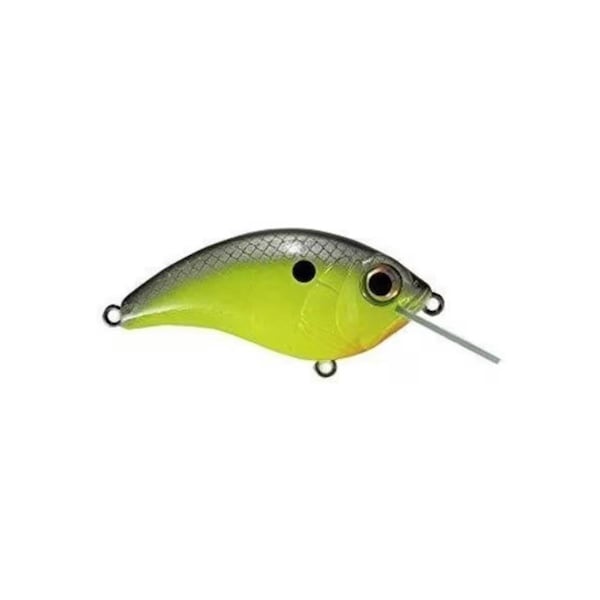 Explosion 0.375 in. SB-57 MDJ Square-Bill Chartreuse Shiner Fishing Lure - EX2977082