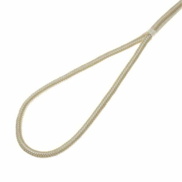 T-H Marine Supplies 0.5 in. x 15 ft. Duble Braid Gold & White Dock Line with 12 in. Eye - 52878