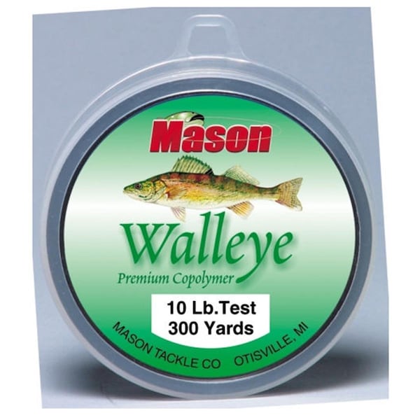 Mason Tackle Walleye Premium Co-Polymer - 15 lb. - WL-300-15