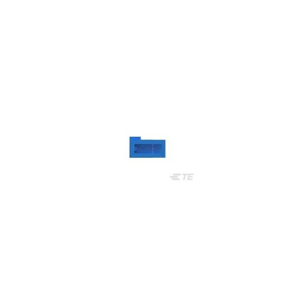 Te Connectivity Board Connector, 10 Contact(S), 2 Row(S), Female, 0.1 Inch Pitch, Idc Terminal, Locking, Blue - 1658527-4