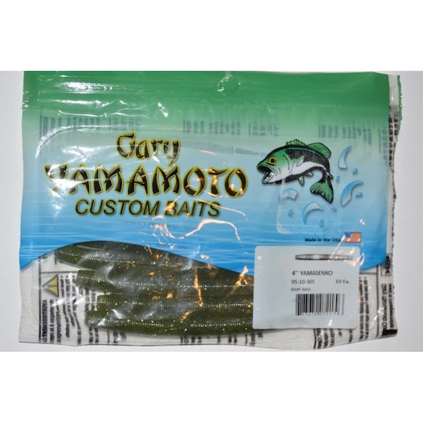 Yamamoto 4 in. Senko Baby Bass Fishing Lure, 10PK - YAM-9S-10-305