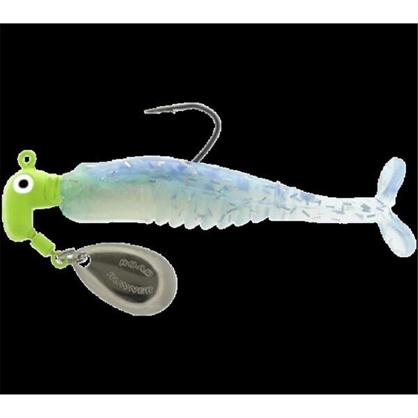 Blakemore 0.12 oz Crappie X-Tractor 2-0 Hook Fishing Lure, Blue Ice - CX3-1905