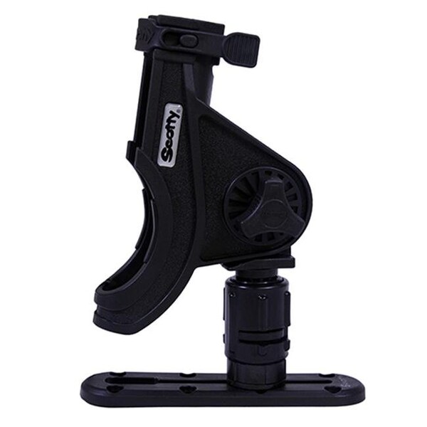 Newalthlete Baitcaster Rod Holder; Gearhead & Track; Black - Case of 12 - NE304217