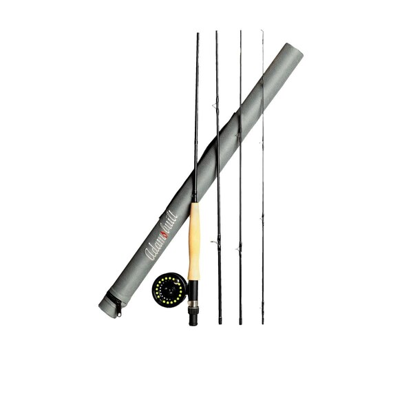 Adamsbuilt Fishing 8 ft. Youth Fly Fishing Combo - EHA-AB3