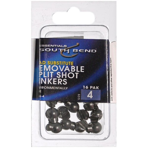 South Bend Clutch NL-SS-4 Nonlead Splitshot Remov 4Oz - 530330