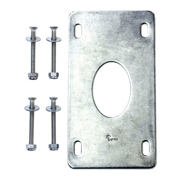 Tigress Large Side Mount Backing Plates f/88508 Outrigger Holder, Pair - 88508-1