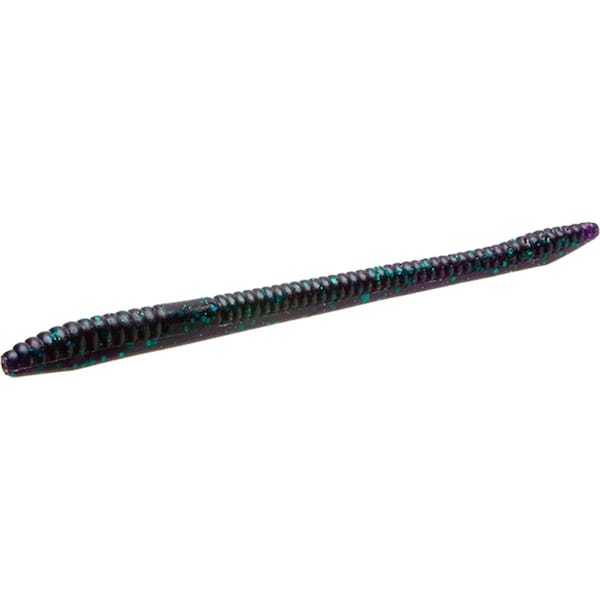 Zoom Bait 4.75 in. Salt Finesse Worm in June Bug, 20PK - 004-05