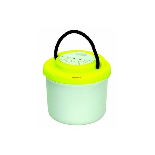 Big Rock Sports YELWHT Bait Bucket - 0341-0584