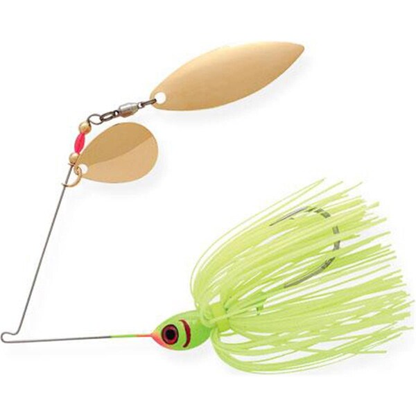 Booyah 0.5 oz Tandem Blade Spinnerbait, Chartruese - BYBT12617