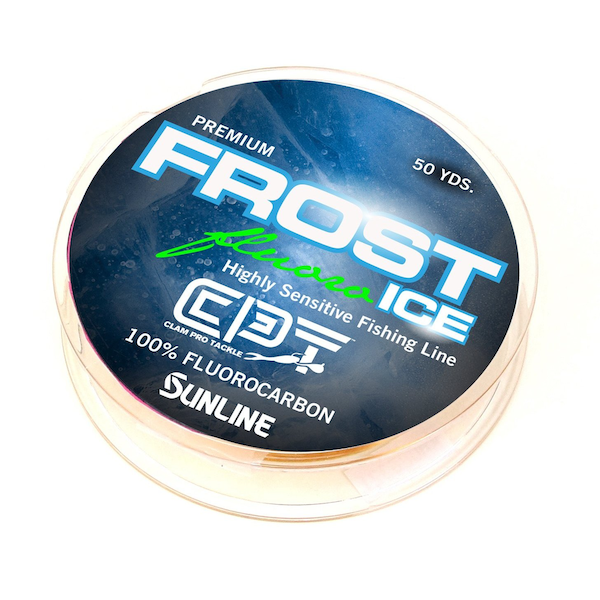 Clam Pro Tackle CPT Frost Line Fluorocarbon - 3lb - Metered Chrt/Clr - 50 Yard - 10963