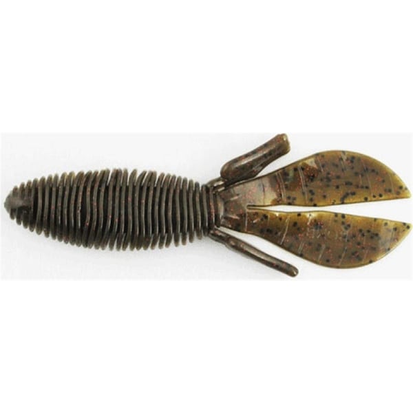 Missile Baits 4.5 in. D Bomb, Green Pumpkin Red, 6PK - MBDB45-GPR