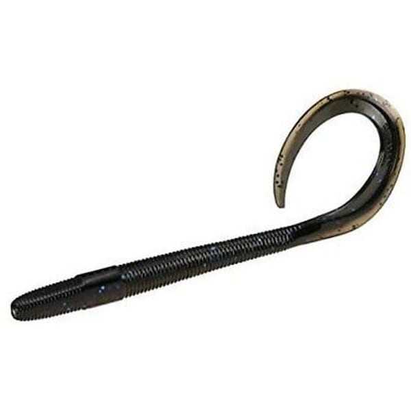 13 Fishing 10 in. Big Squirm Worm Black & Tan Lure - BSQ10-16