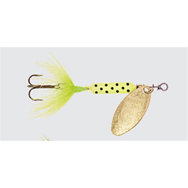 Jocosidad 0.25 oz Original Rooster Tail - Chartreuse Coachdog - JO3519106
