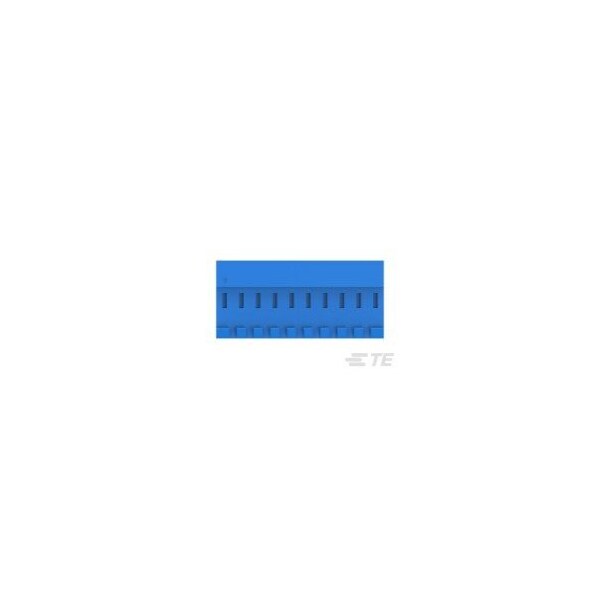 Te Connectivity 10P MTA156 CONN ASSY 26AWG BLU - 4-640430-0