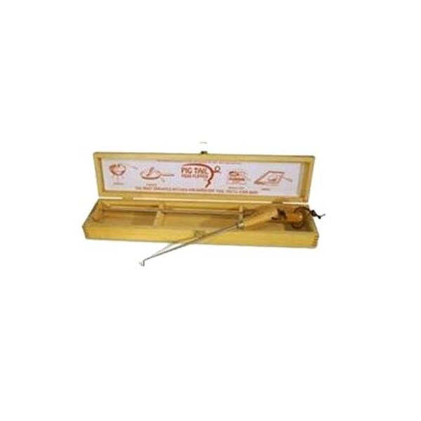Jaccard Jaccard 201313 19" & 12" PigTail Combo - Wooden Gift Box - 201313