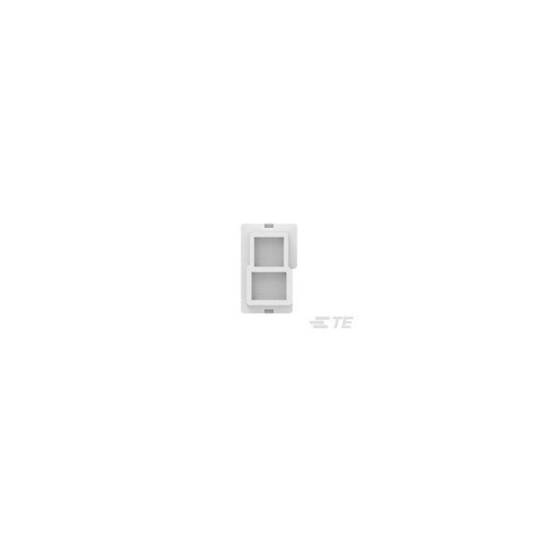 Te Connectivity 2 P FASTIN-ON 110 HOUSING TAB PA66 NAT - 626065