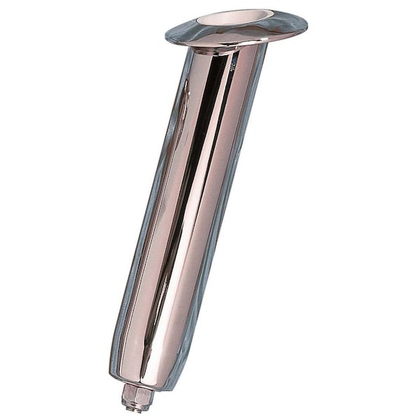Rupp Marine Rupp Large Stainless Steel Bolt-less Swivel Rod Holder - 15 degrees - CA-0128-SS