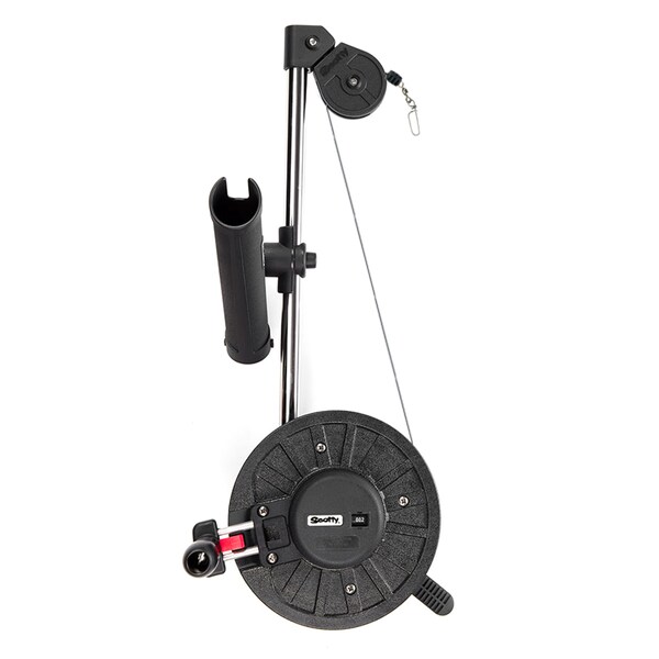 Scotty 1091 Telescoping 60" Longarm Combo Manual Downrigger w/ Swivel Base - 1091