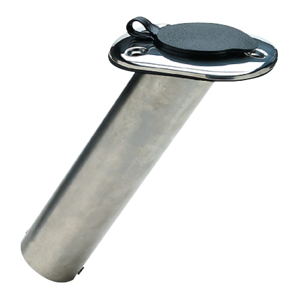 Seachoice Stainless Steel 30 Degree Rod Holder With Cap - 89121