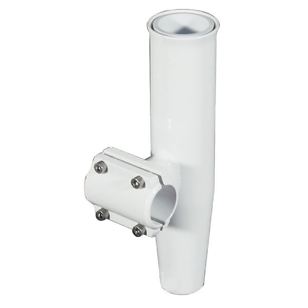 Lees Tackle Clamp-On Rod Holder Wh Alum Horizontal Pipe Size No 2 - RA5202WH