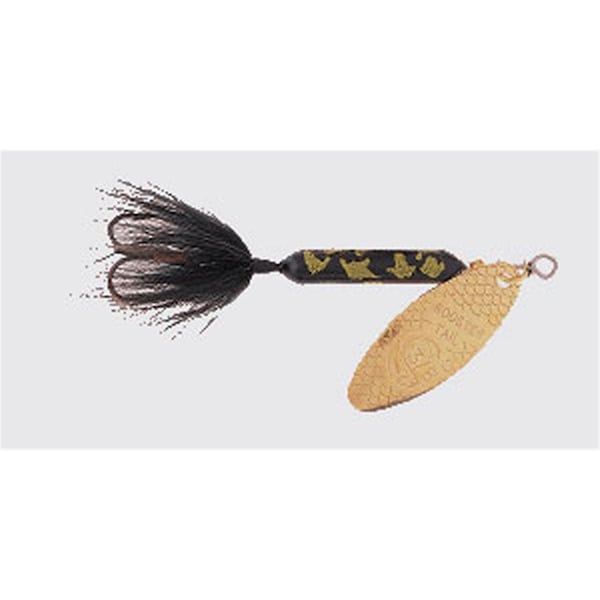 Yakima Rooster Tails 0.03 oz. Original Rooster Tail in Black Coachdog - 208-BLK/CD