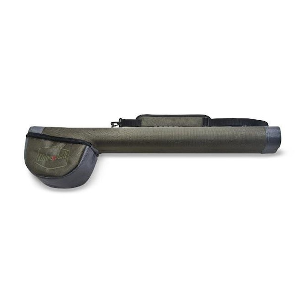 Adamsbuilt Fishing Adamsbuilt TW4FRCP-GRN Tailwater Fly Rod Case With Pouch - 4 Piece - TW4FRCP-GRN