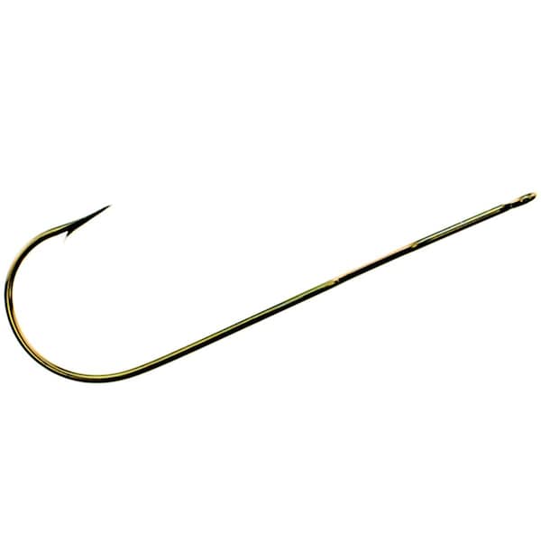 Tru Turn Aberdeen Fishing Hooks Size 2 in Gold, 50PK - 888BL-2