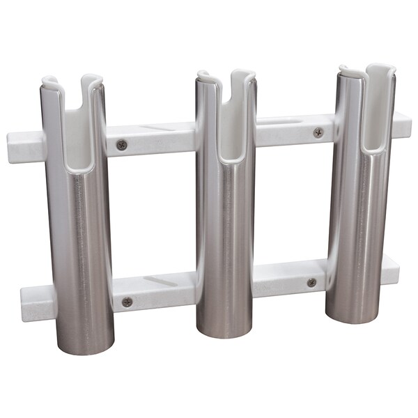 Taco Marine Aluminum/Poly 3-Rod Rack Holder - F31-3103BXZ-1