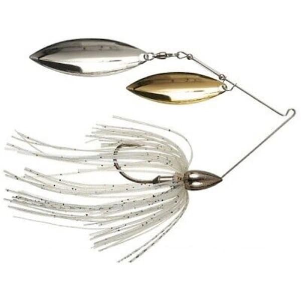 Gran Momento Nickel Frame Double Willow Spinnerbait Blue Shad Fishing Lure - GR2977039