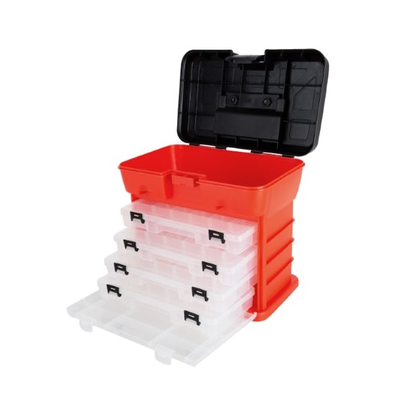 Fleming Supply Fleming Supply 4-Tray Parts and Tackle Toolbox - 312287CAD