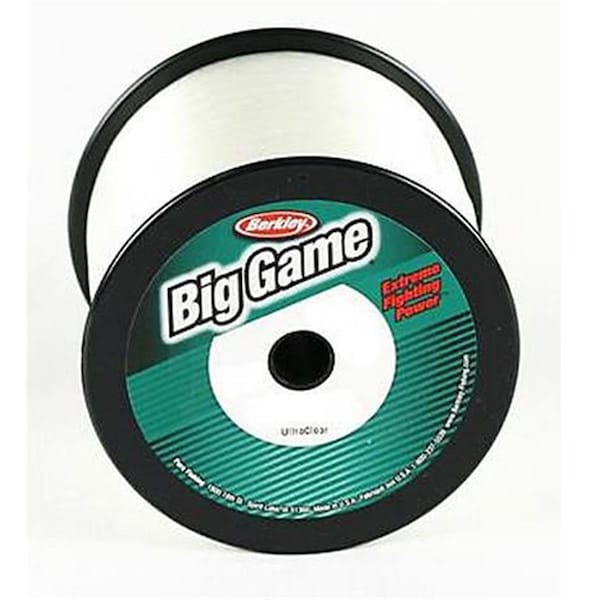 Berkley Big Game Line Monofilament Custom Clear Spool, 1090 Yards - 50 lbs. - BBG1-50