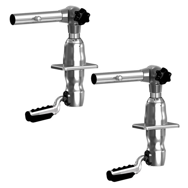 Taco Marine Grand Slam 280 Outrigger Mounts w/Offset Handle - GS-2801
