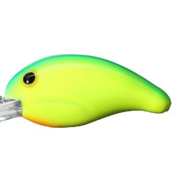 Bandit Lures 2 in. & 0.375 oz DR Chartreuse Green Back Fishing Lure - BDT319
