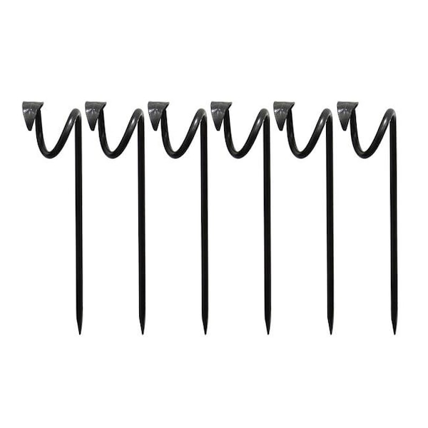 Achla Designs ACHLA Designs HG-02-6 14 in. Leaf End Hose Guard; Pack of 6 - HG-02-6